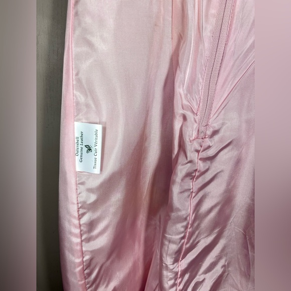 DANIER Suede Pink Sheath Dress - Picture 3 of 5